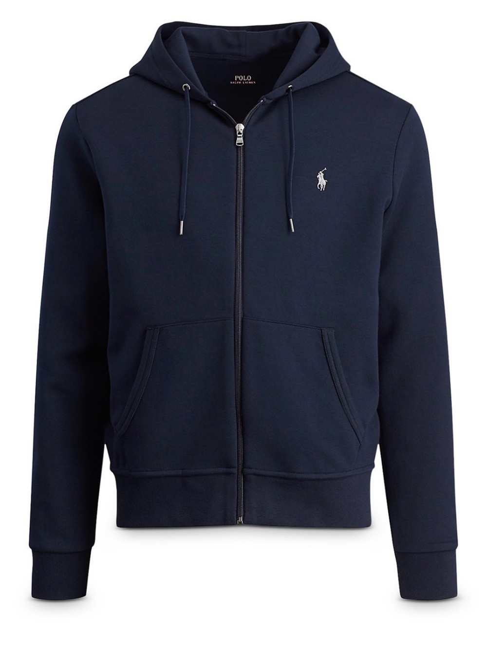 Polo by Ralph Lauren Navy Full-Zip Hoodie with Embroidered Pony